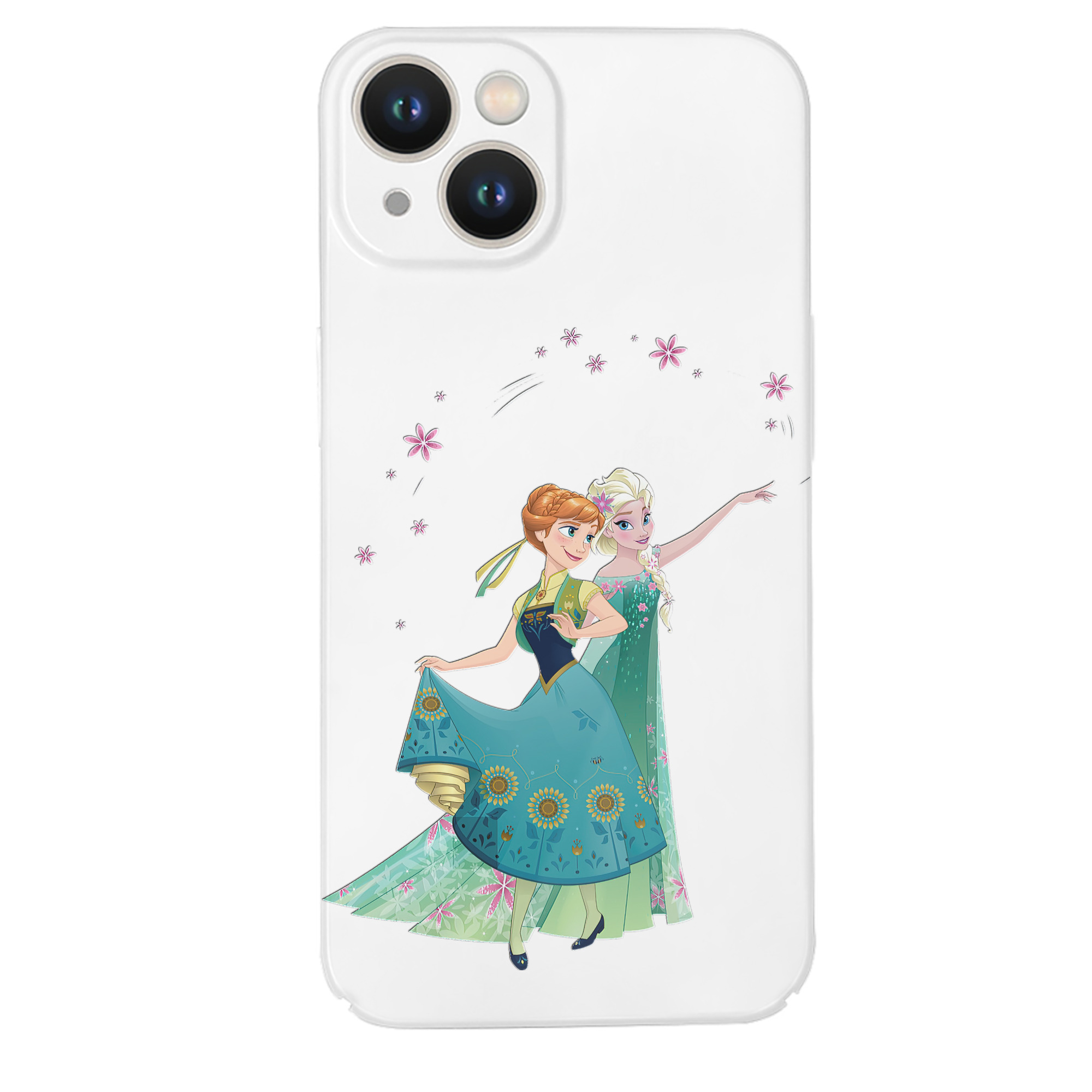 （画像用） アナと雪の女王 アンナ エルサ Frozen Anna Elsa 【iPhone 14シリーズ対応】ハードケース